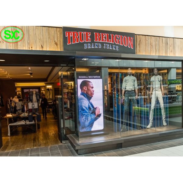 p10 advertising windows digital led screens , front service video wall 3-year warranty