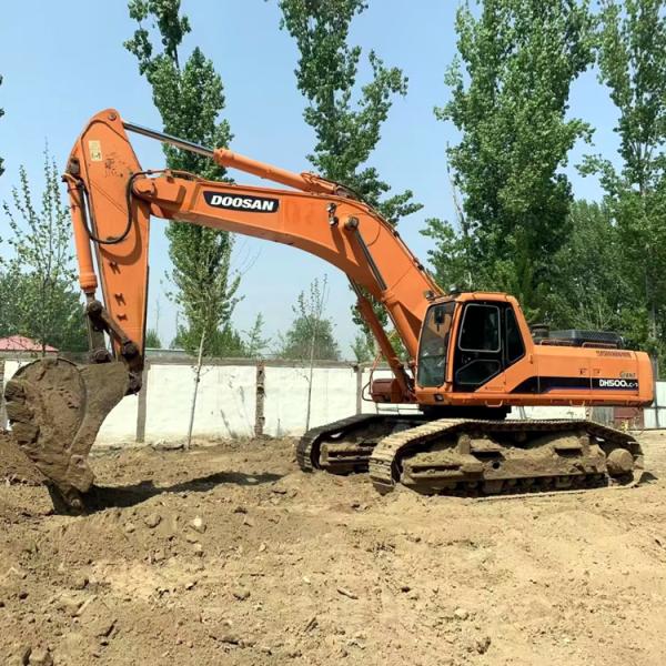 Doosan DH500 50 tonnes de machines de construction utilisées pour les besoins des clients à Shanghai