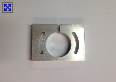 6005 - T6 Mill Finished Extruded Aluminum CNC Profile Punching Small Parts