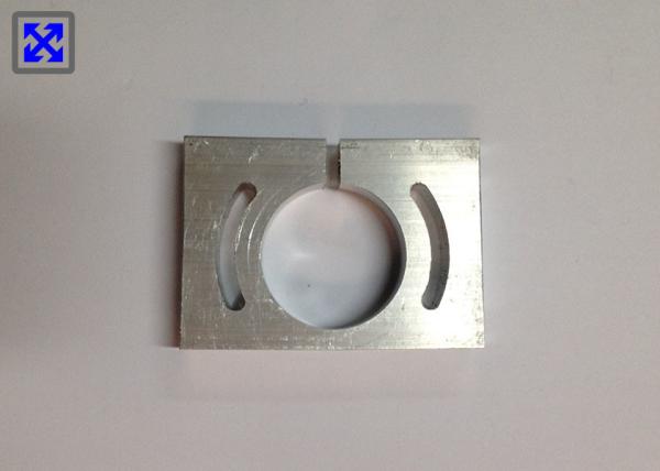 6005 - T6 Mill Finished Extruded Aluminum CNC Profile Punching Small Parts
