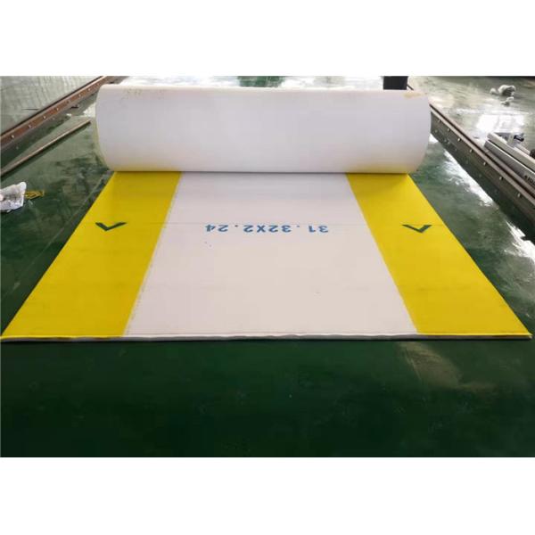 Рифленый край тефлона войлока пояса иглы двойного обкладчика для высокоскоростны