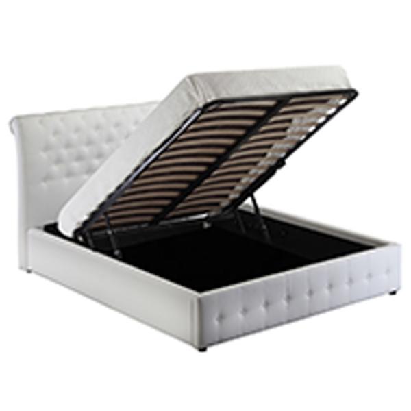 Breathable Ottoman Storage Bed King Size Multipurpose For Home