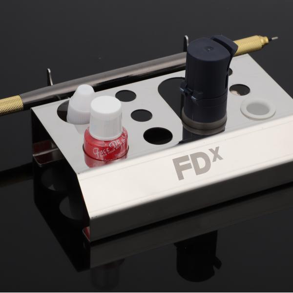 Stainless Steel Permanent Makeup Ink Cup Holder / Tattoo Pen Holder