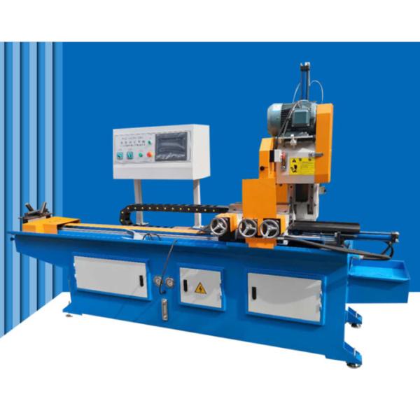 50mm Tube Straightening Cutting Machine 60m/Min Adjustable By Inverter