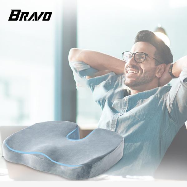 82% Cotton 13% Polyester 5% Spandex Bravo Car Seat Cushion Portable and Comfortable
