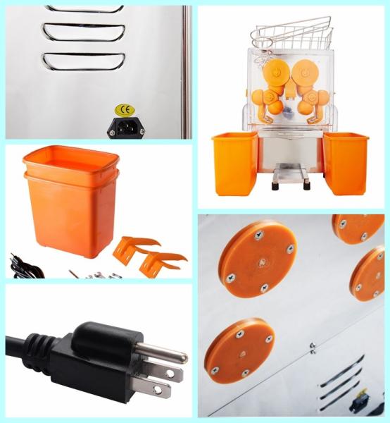 Estruturais de aço inoxidável automáticos do Juicer alaranjado comercial pequeno 304
