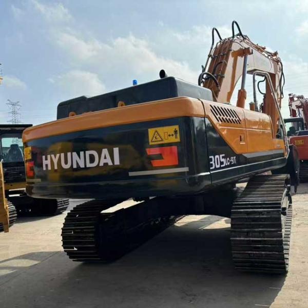 Hyundai Heavy Industries R305LC-9T Used Excavator 1.38m3 Bucket Capacity
