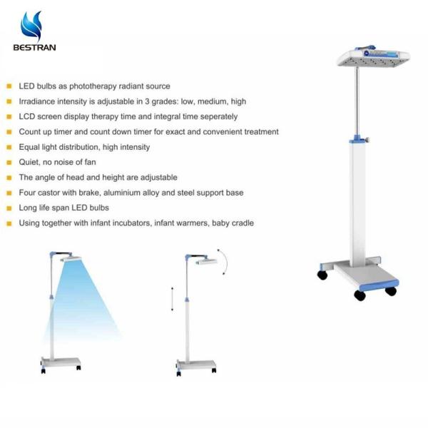 LED Light Therapy Neonatal Phototherapy Machine Head And Height Adjustable Jaundice Treatment Light