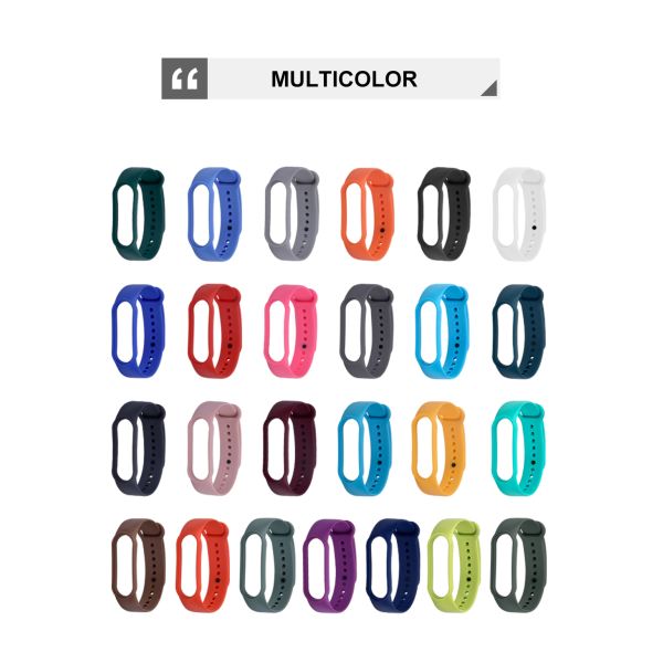 TPU Smartwatch Band · 18/20/22/24mm For Xiaomi 3/4