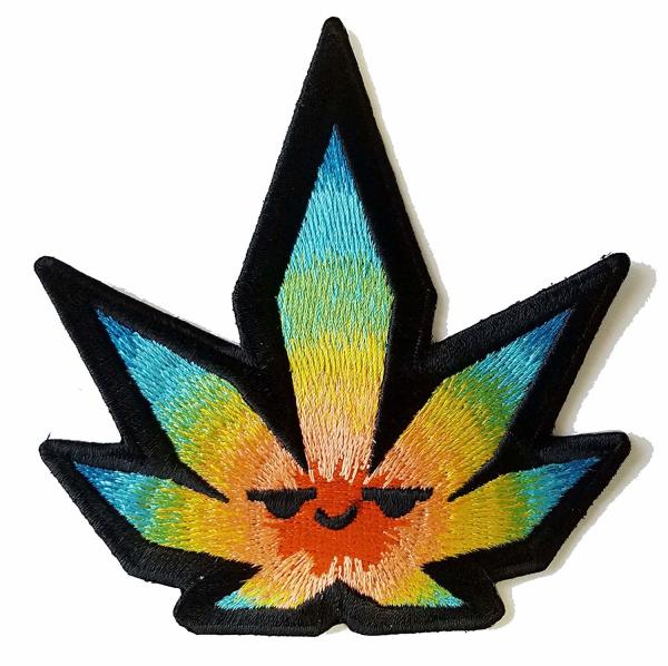 Twill Fabric Woven Clothing Badges Patches Wholesale OEM Size