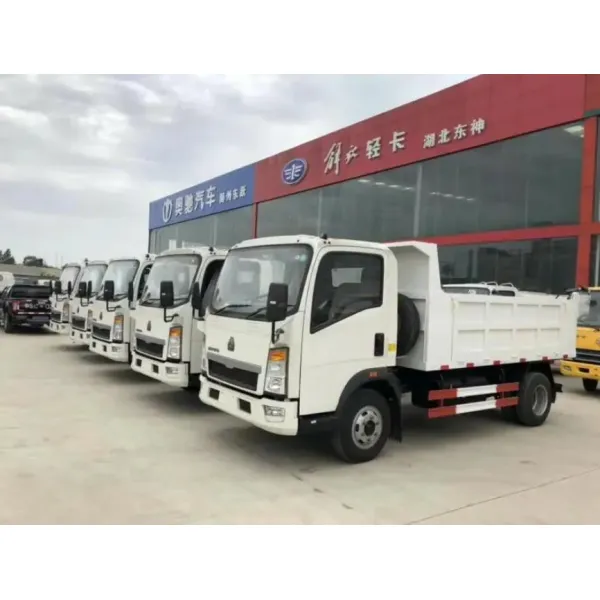 Tipper Hydraulic Dump Truck 4X2 150HP-250HP Horsepower For Tipper Lorry