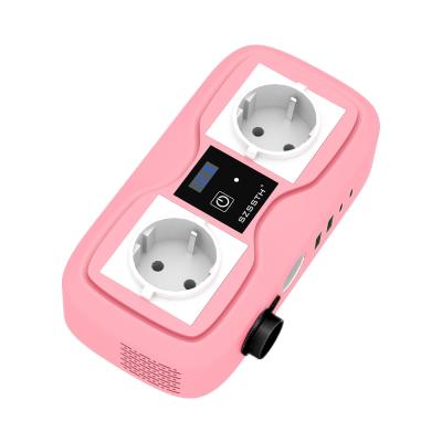 Vague sinusoïdale modifiée de 200 watts Inverseur de voiture 12V CC à 240V AC Avec 2 ports de charge USB