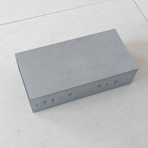Customized Groove Galvanised Steel Cable Tray Punched Perforated Trough