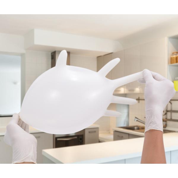 Commercial Antistatic Latex Powder Free Examination Gloves For Cleanroom