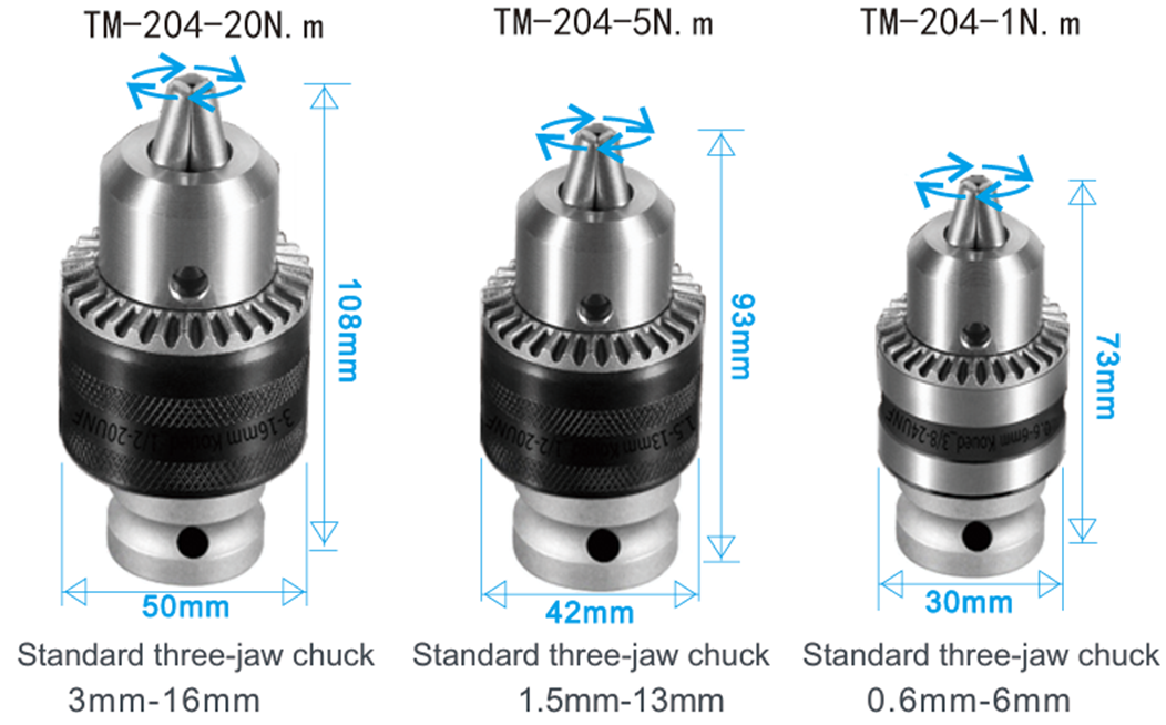 TM-204-1N.m 5N.m 20N.m High accuracy digital torque tester with peak value hold function and multi-functional hand-held torsion meter