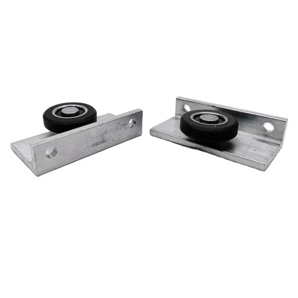 Carretillas Para Ventana De Aluminio Single Wheel Sliding Roller Nylon Gate Wheel Bearing for Mexico Market