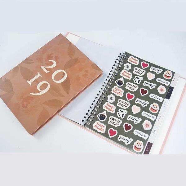 A5 Leather Cover Custom Planner Notebook Agenda Journal Customized Logo