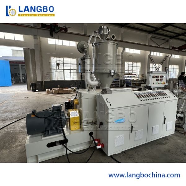 Automatic PPR Pipe Extrusion Machine with 3 Layer Co-Extrusion and 100-300 kg/h Capacity for Hot Water Pipe Production