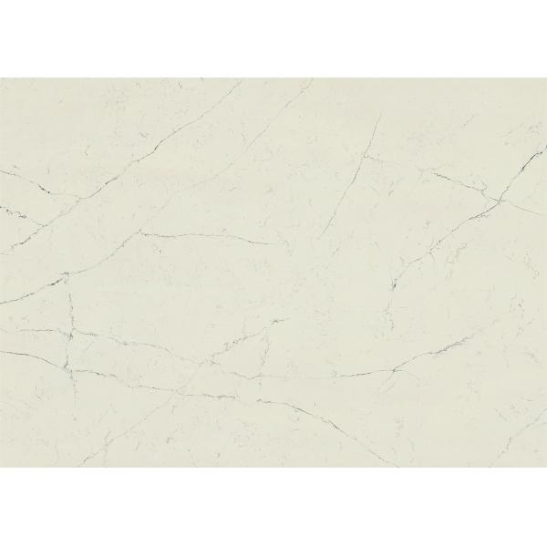 Кунтертопс кварца сопротивления жары белые мраморные для ванной комнаты Ванитытоп