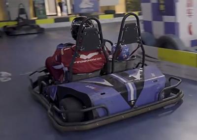 Kart elétrico Seater duplo 3500W do parque de diversões de CAMMUS