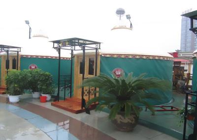 Long Life Span Modern Style Mongolian Canvas Yurt Tent , Mongolian Nomad Tent