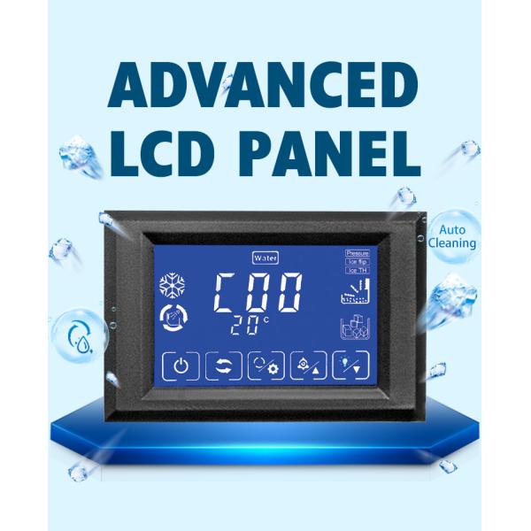 High Yield & Food-Grade 80.90kg Ice Cubes Maker Machine Full-Automatic 120KG 100KG Ice Maker