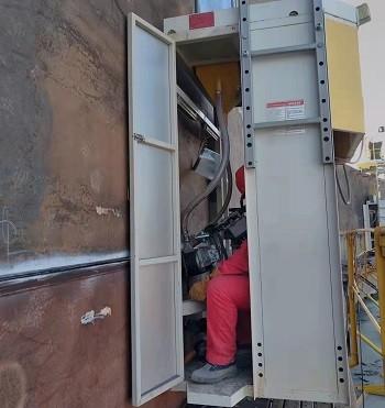 High Quality Seam Automatic Vertical Welder for Tank Construction