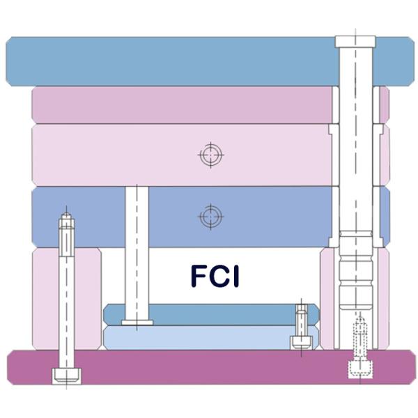 Traitement fin approximatif standard fortement précis de cadre de base de moule