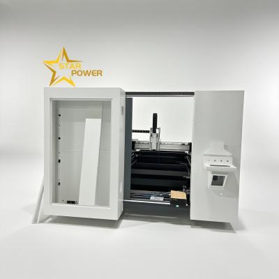 3000W Roll Type Fiber Laser Cutter 4000x1500mm Slide Stroke