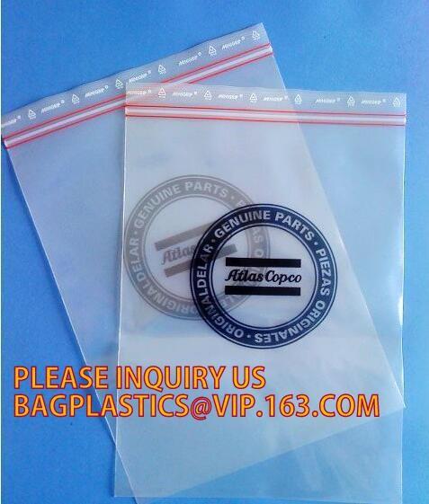Eco Friendly Resealable Small to Large Flat Food Packaging Clear Transparent PE Plastic Zip Lock Bags, Foil Zip Lock Foo