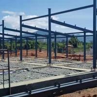 Fabricação clara do projeto do armazém da construção de aço do metal pré-fabricado