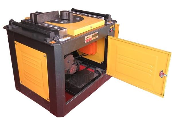 High Power CNC Rebar Bender , Fully Automatic Metal Bar Bending Machine
