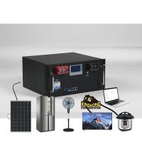 LiFePO4 280Ah 48V batterie au lithium montée sur un rack 14Kwh Pour le système de stockage d'énergie solaire à domicile