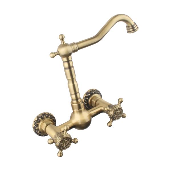Modern High Pressure Antique Brass Shower Head Water Saving Handheld Filter with Strainer for Hotel Usage or Home Basin