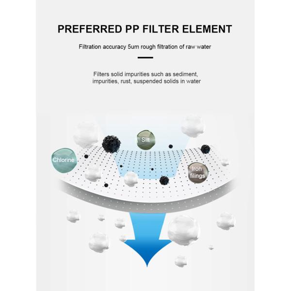Home Use Under Sink 5 Stage Uf Water Purifier for Home