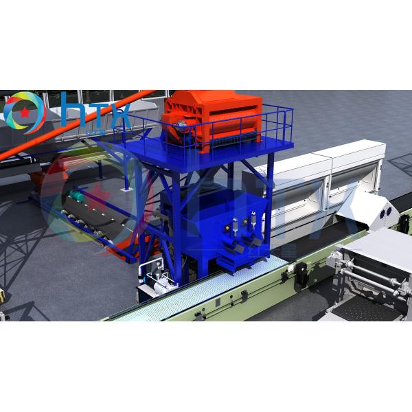 Paver делая производственную линию панелей кирпичной стены Faux машины 3D