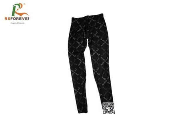 Spandex Black Womens Sports Leggings Digital Printing Girls Capri Pants