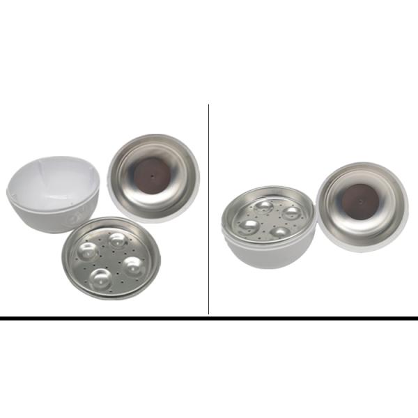 Compact and Versatile BPA Free PP Plastic Microwave Egg Steamer Boiler for Beep Eggs
