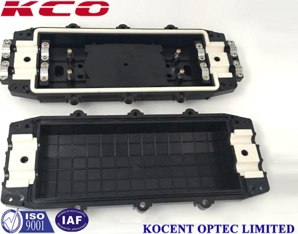 144 Cores 2in 2 out Fiber Optical Splice Closure Joint Box PC Material IP65 KCO-H22120 FTTH
