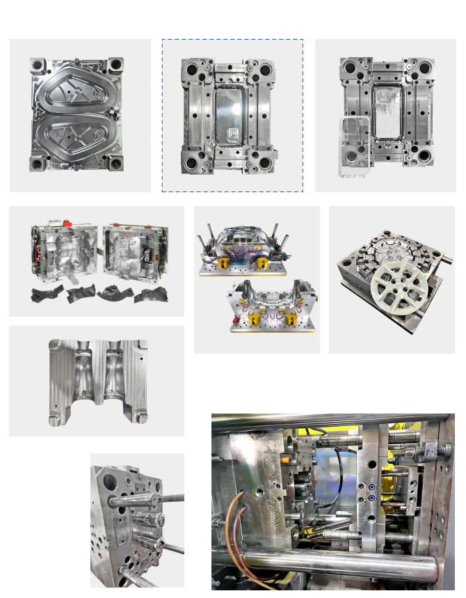 Customized Injection Molded Parts PP PE PC ABS Plastic Parts Plastic Injection Mold