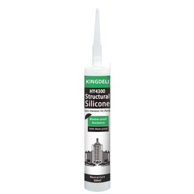 300ml Non Toxic Neutral Silicone Structural Adhesive Sealant For Curtain Wall Bonding