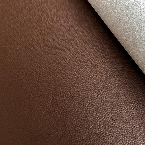 Solvent Free Genuine PU Eco Leather 1.4m Width Anti Scratching For Home Decor