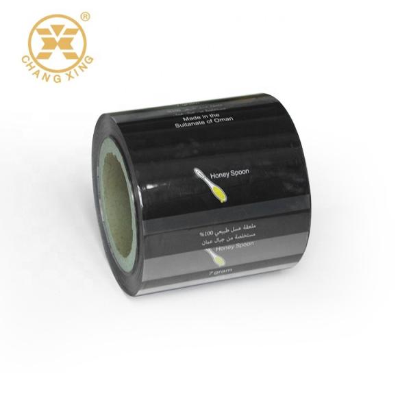 Rolo de filme plástico automático do empacotamento de alimento de 10g 20g para Honey Sauce Sachet