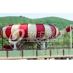 Покрашенные скольжения воды стеклоткани изготовленные на заказ, взрослое длиннее скольжение воды