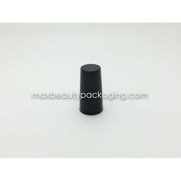 N2033 uv glossy black nail polish cap nail polish packaging pp injection black outer cap UV coating colors plastic cap