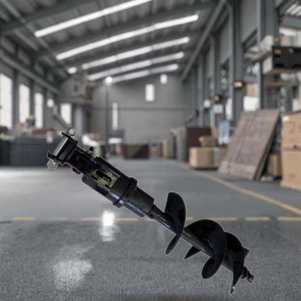 Mini-pelle chenillée tarière accessoires foret hélicoïdal pour la construction