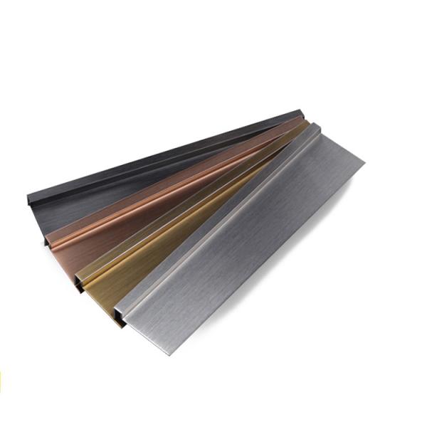 Metal Gold Corner Guards 201 304 316 Mirror Hairline Brushed Finish