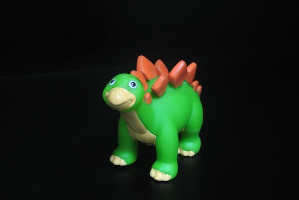 Small Green Vinyl Mini Dinosaurs , Mini Dinosaur Figures PVC Material