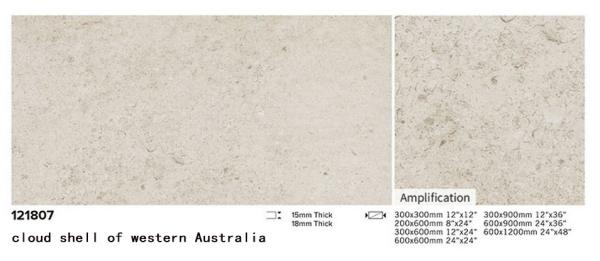 Jaune clair et gris Durable et résistant à l'usure 1200x600x18mm Porcelaine Carreaux de revêtement de sol pour jardin et cour