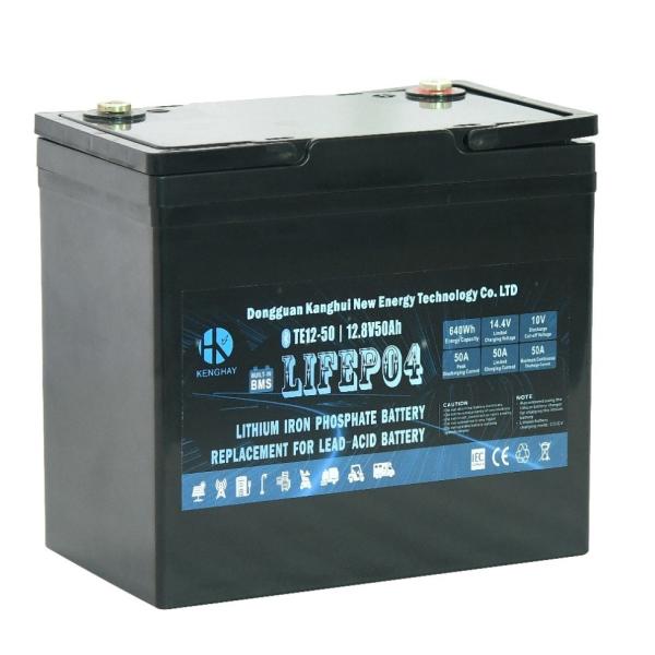 25.5kg Lifepo4 UPS Аккумулятор напряжение 12V Максимальный ток зарядки 50A 500Ah